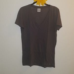 Grey Vneck Tshirt